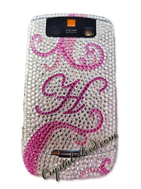 Swirls with Your Name in Crystal (Design #261) - Crystal Iced