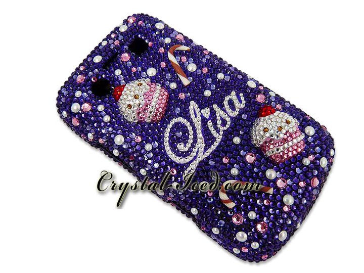 Candy Pop with your Name in Crystals (Design #595) - Crystal Iced