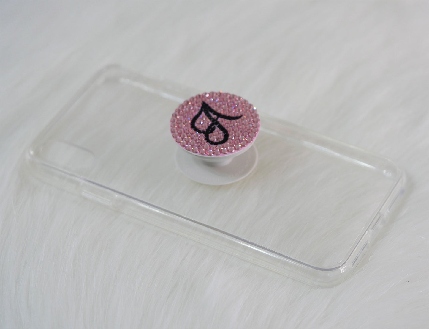 PopSocket Initials (Design #135) - Crystal Iced