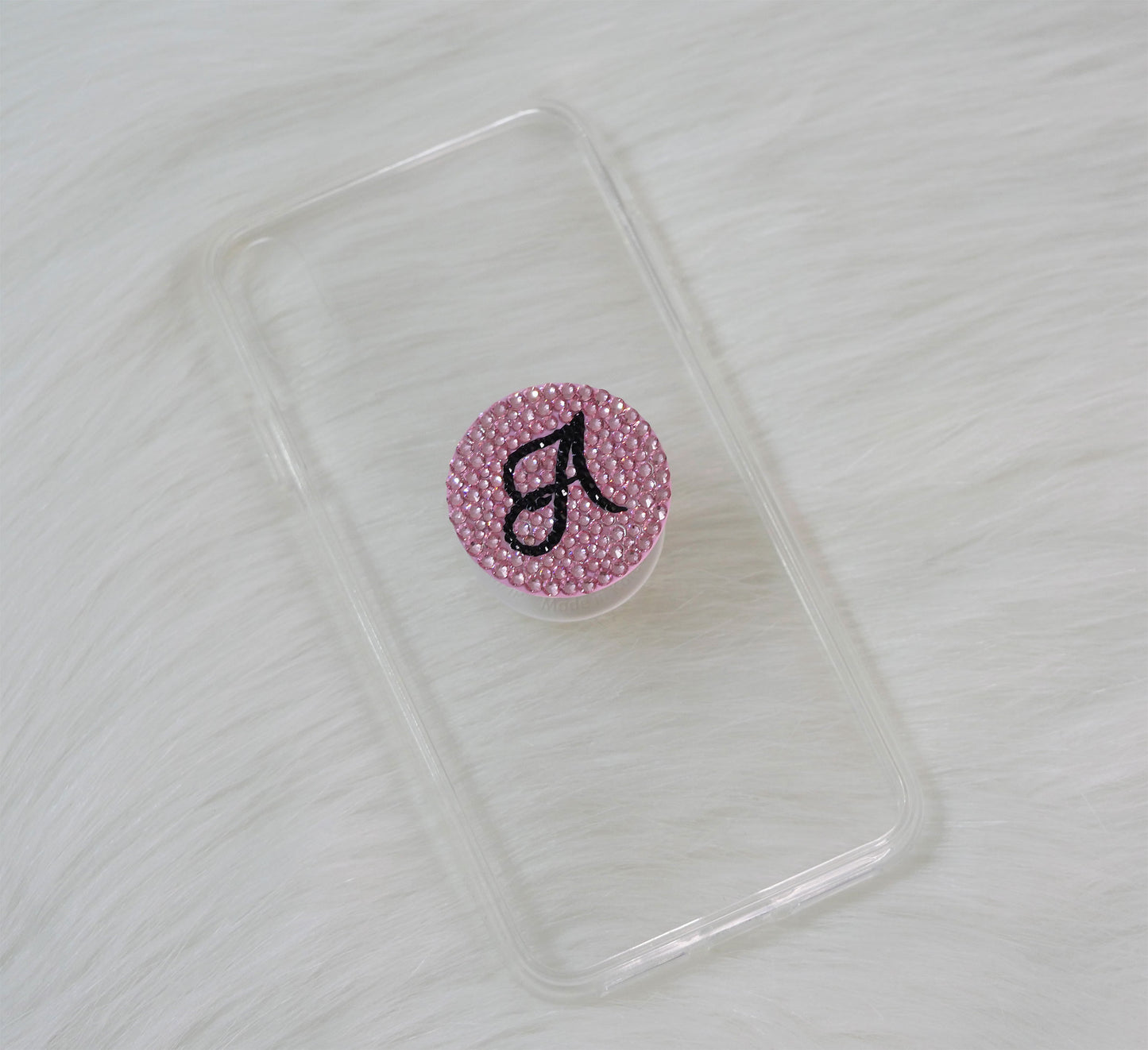 PopSocket Initials (Design #135) - Crystal Iced