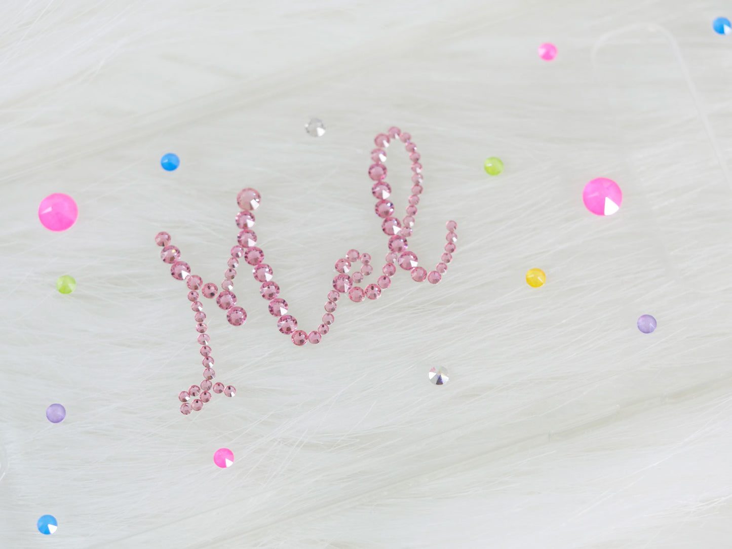 Neon Dreams with Your Name (Design #152) - Crystal Iced