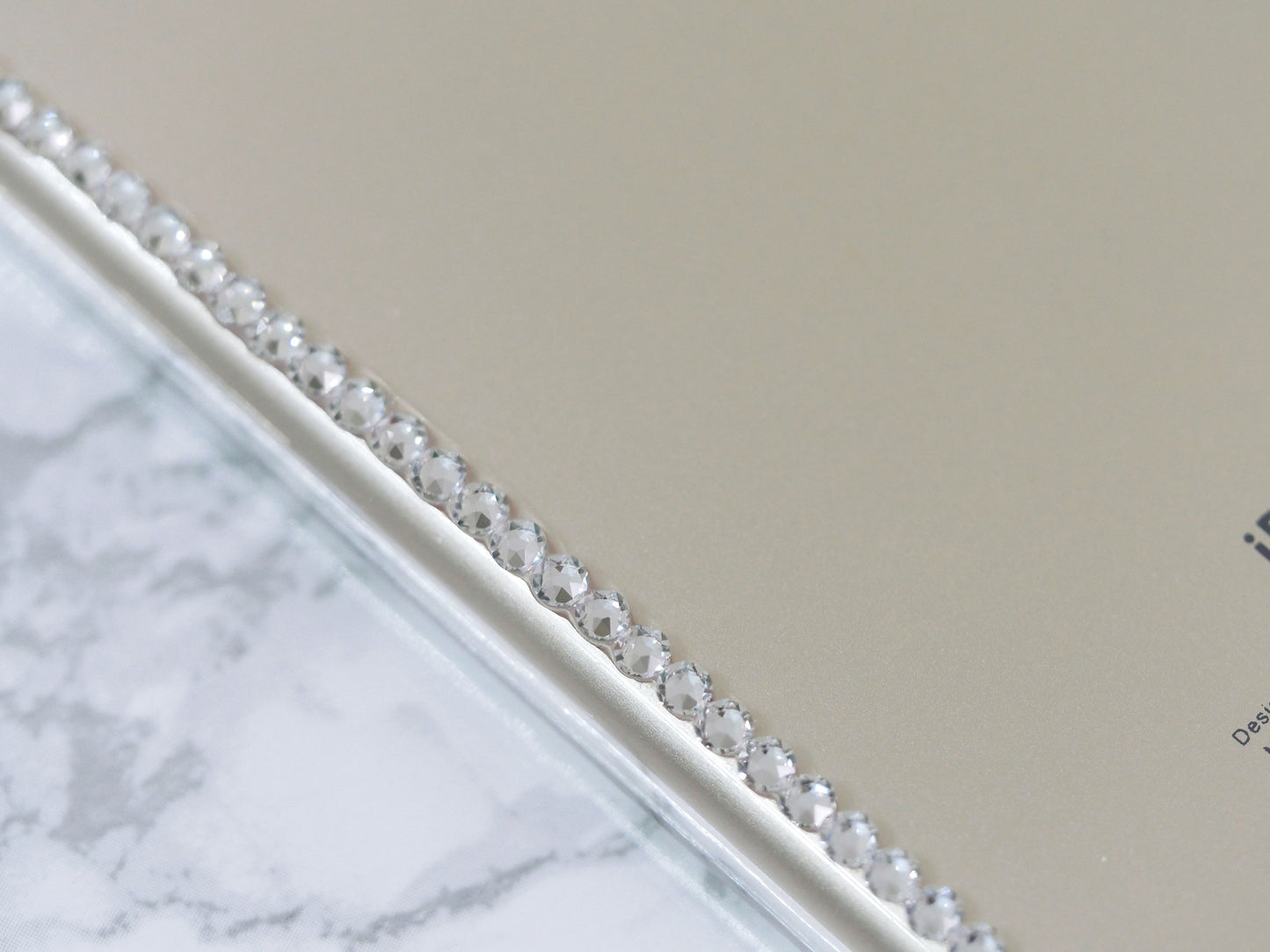 Crystal Contour made with Crystals (Design #140) - Crystal Iced