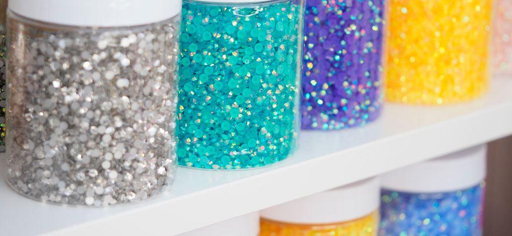 Crystal Iced Glass Crystals