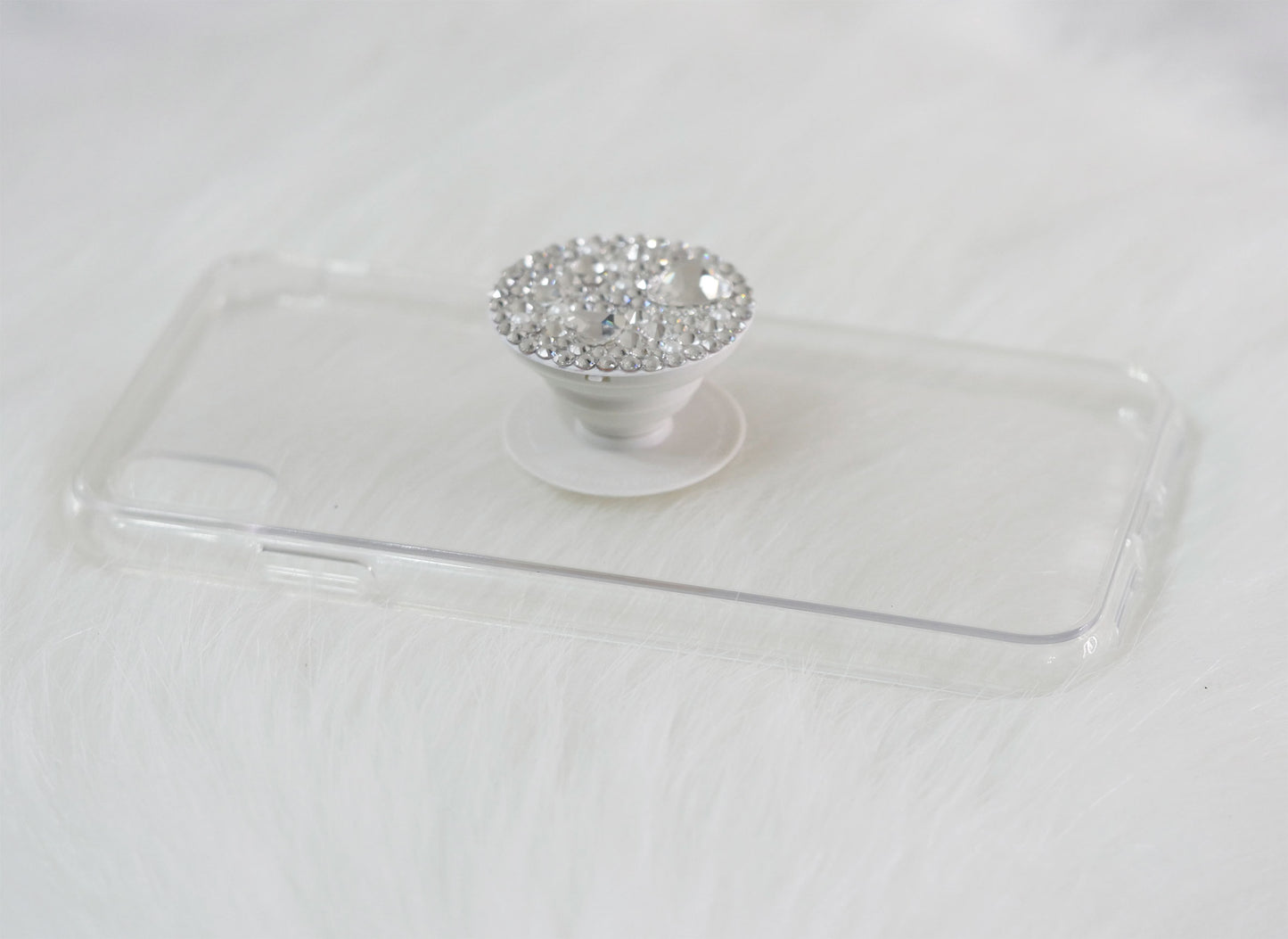 PopSocket Simple Hearts (Design #141) - Crystal Iced