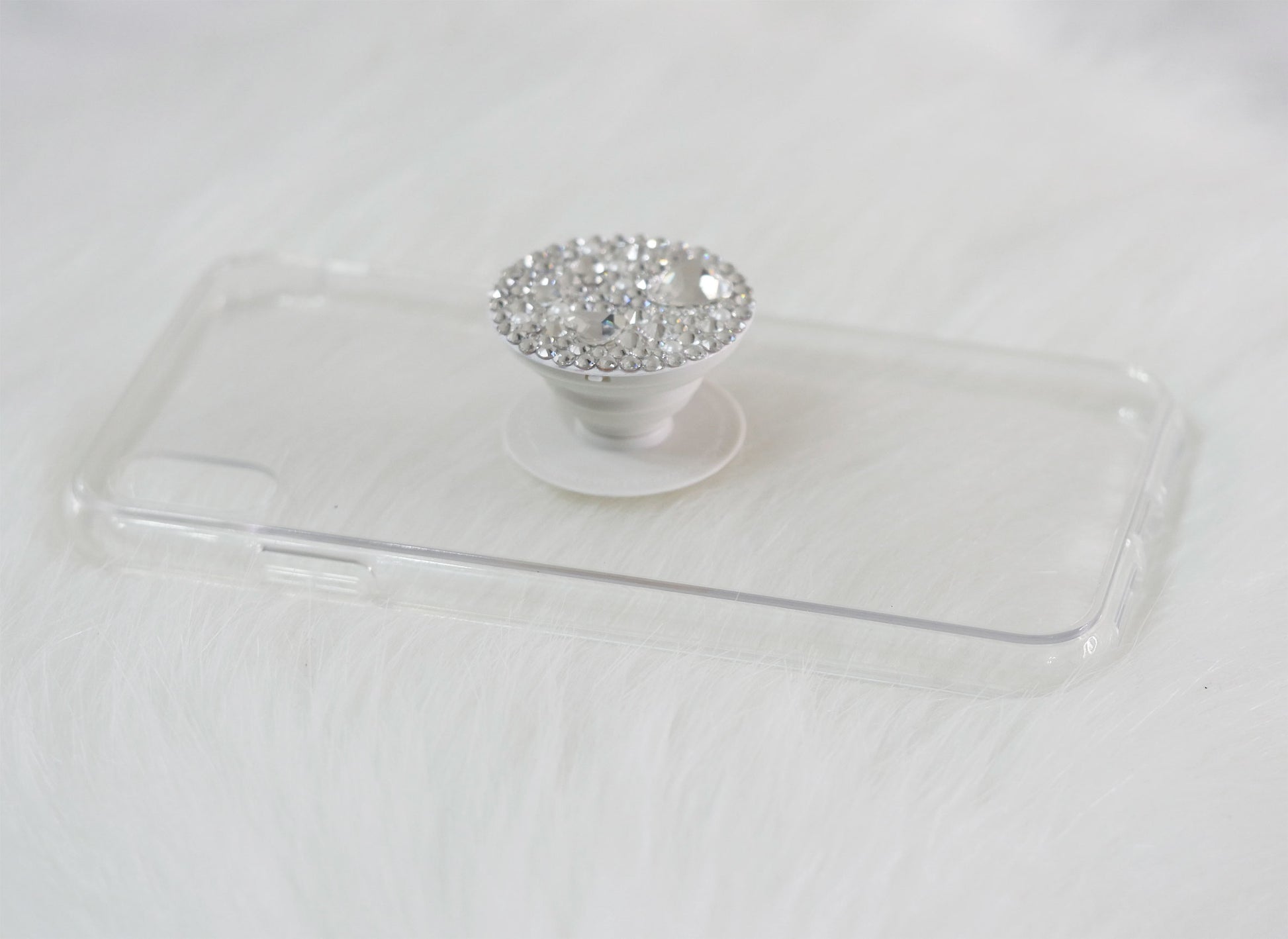 PopSocket Simple Hearts (Design #141) - Crystal Iced